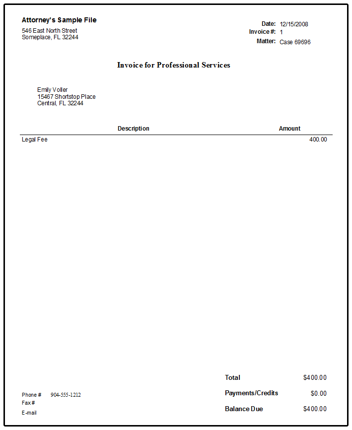 quickbooks for mac invoice templates