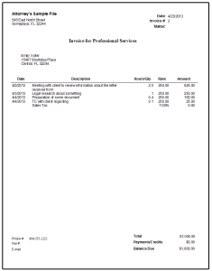 quickbooks for lawyers templates for invoices attorneys technology